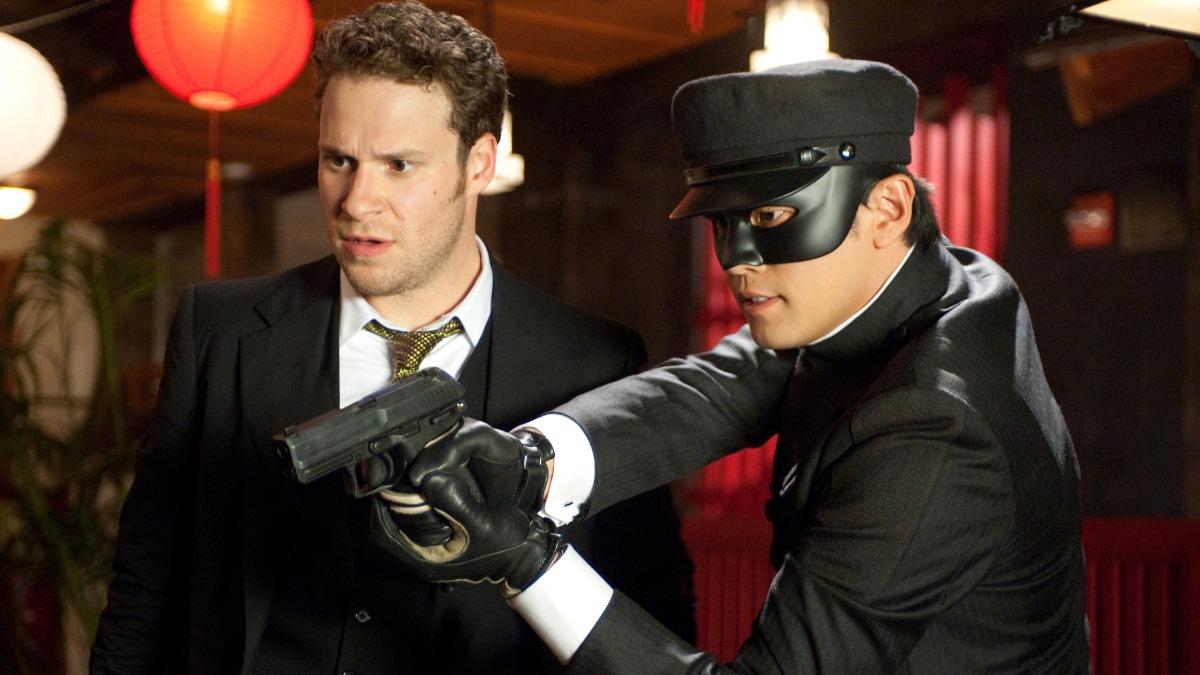 賽斯羅根（左）曾於14年前與周杰倫合作《青蜂俠》結為好友。（圖／索尼提供）