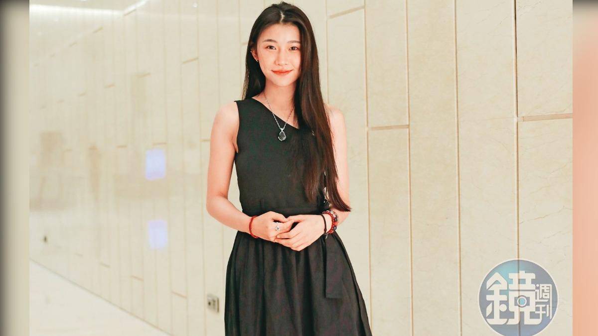 采子因感情雙劈事件重挫形象，一度退出演藝圈，時隔2年後，參加周星馳電影《女足》女主角海選，過關斬將到最後一關。（圖／鏡週刊）