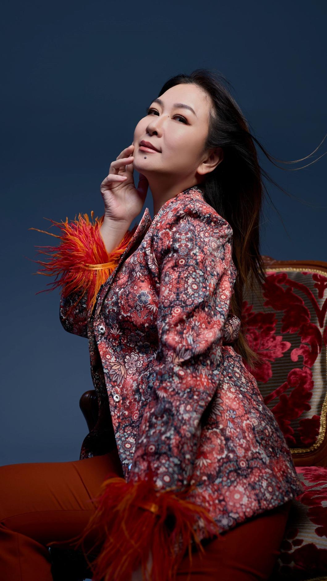 張秀卿感冒只能跟老公分房睡。（圖／豪記唱片提供）