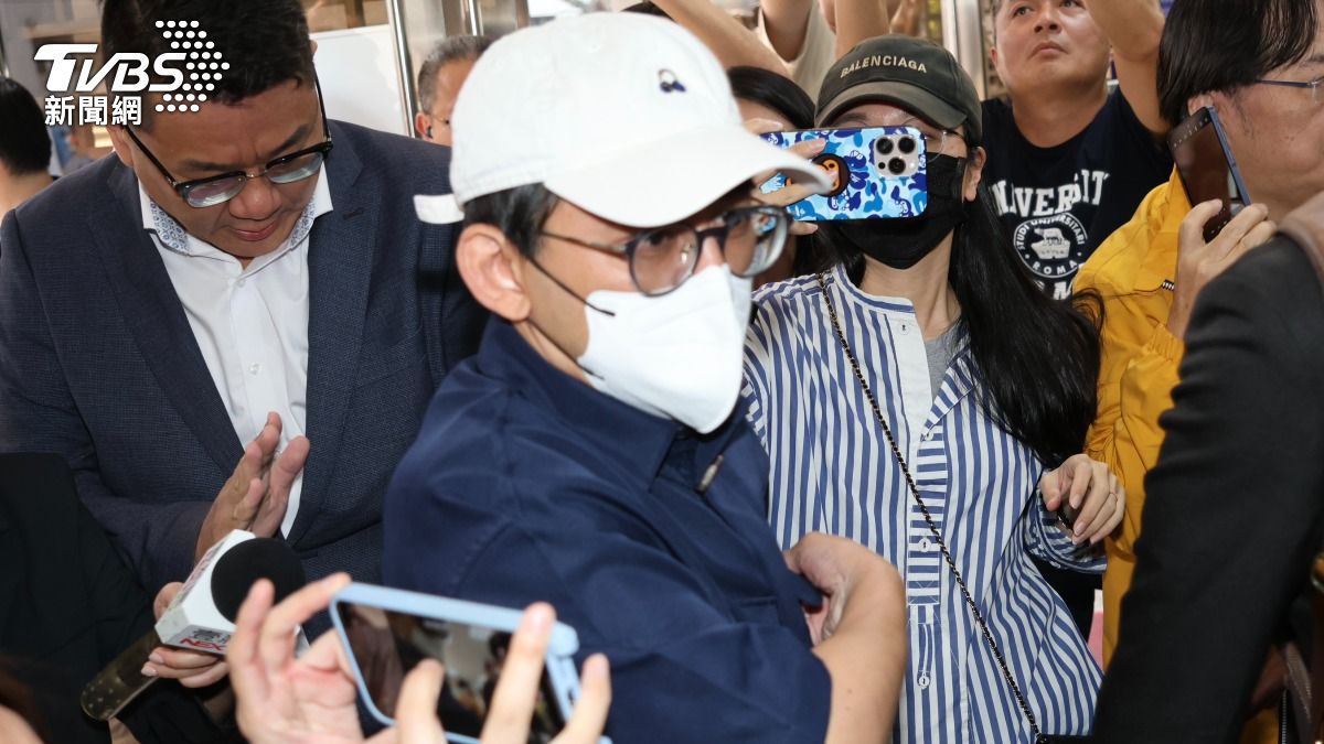 黃子佼二審高院首度開庭（圖/潘建樺攝）