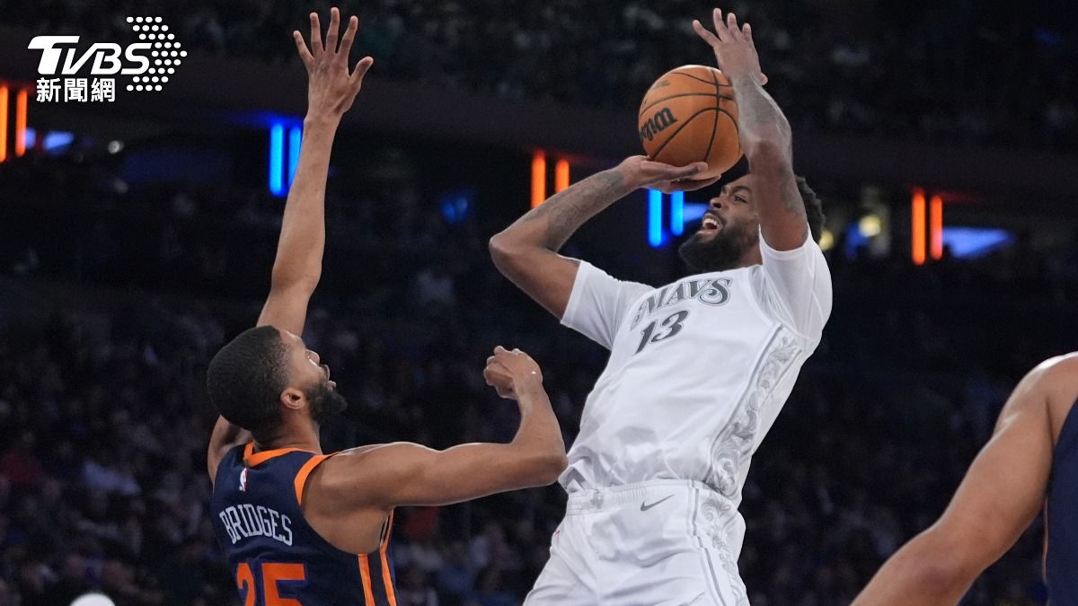 馬歇爾此戰猛攻生涯新高38分，但還是無法幫助獨行俠贏球。（圖／達志影像美聯社）