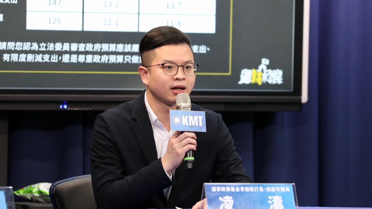 國民黨智庫副執行長靈濤。（圖／國民黨提供）
