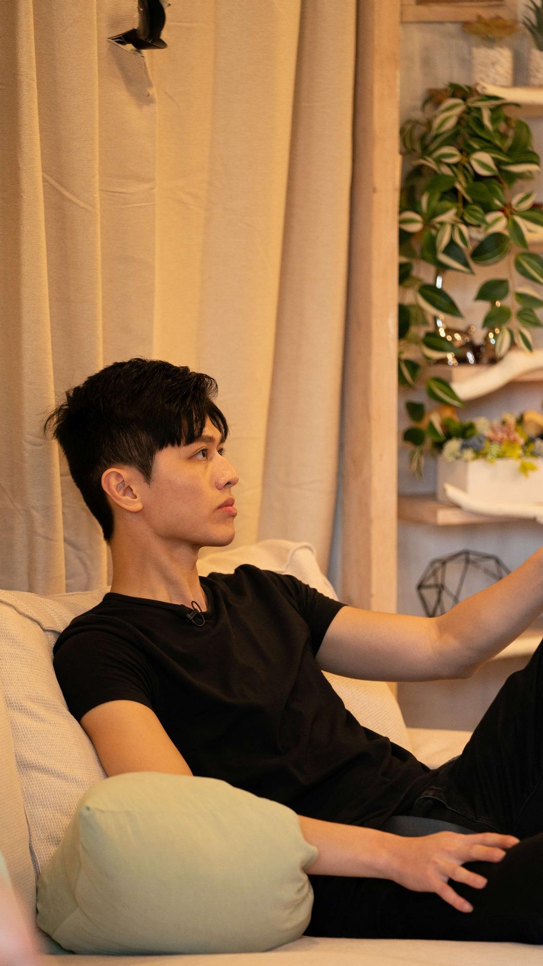 郭鎮奇有自己的底線。（圖／三立提供）