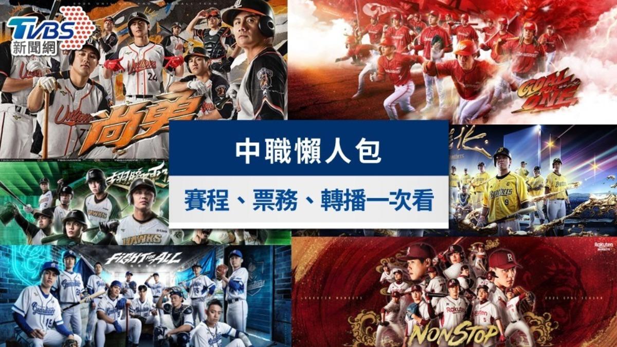 中職賽程-中職明星賽-中職熱身賽-中職開幕戰