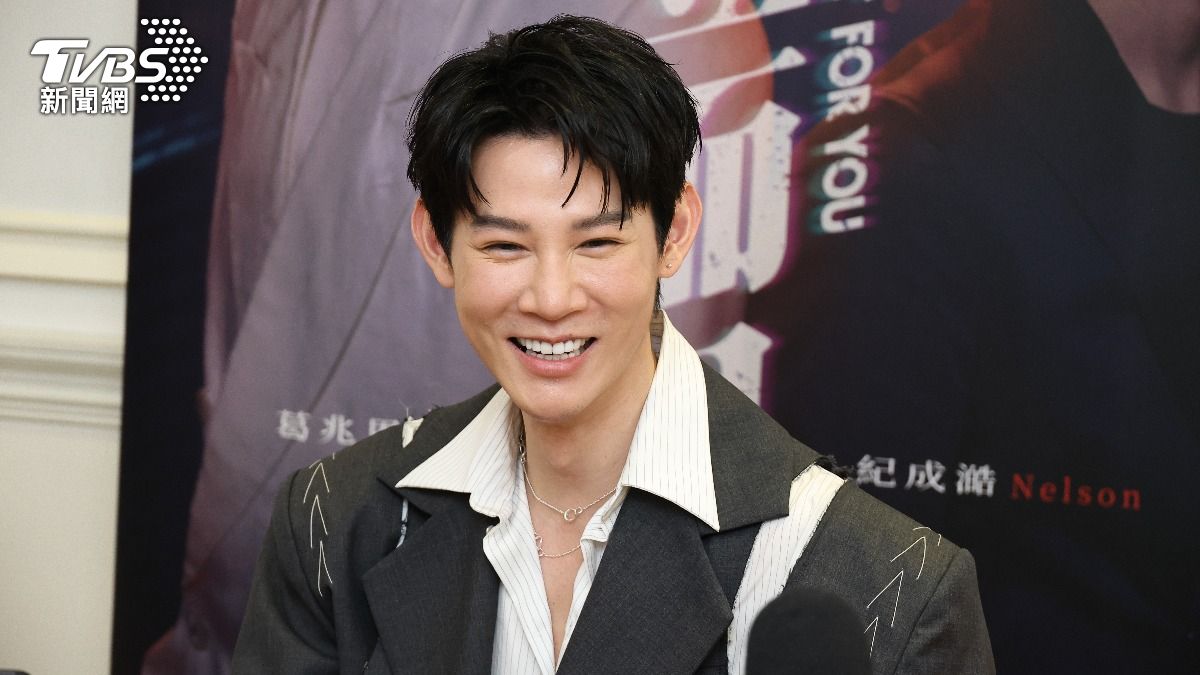 夏和熙出席主演的BL劇《對立而已》首映會。（圖／張哲鳴攝）