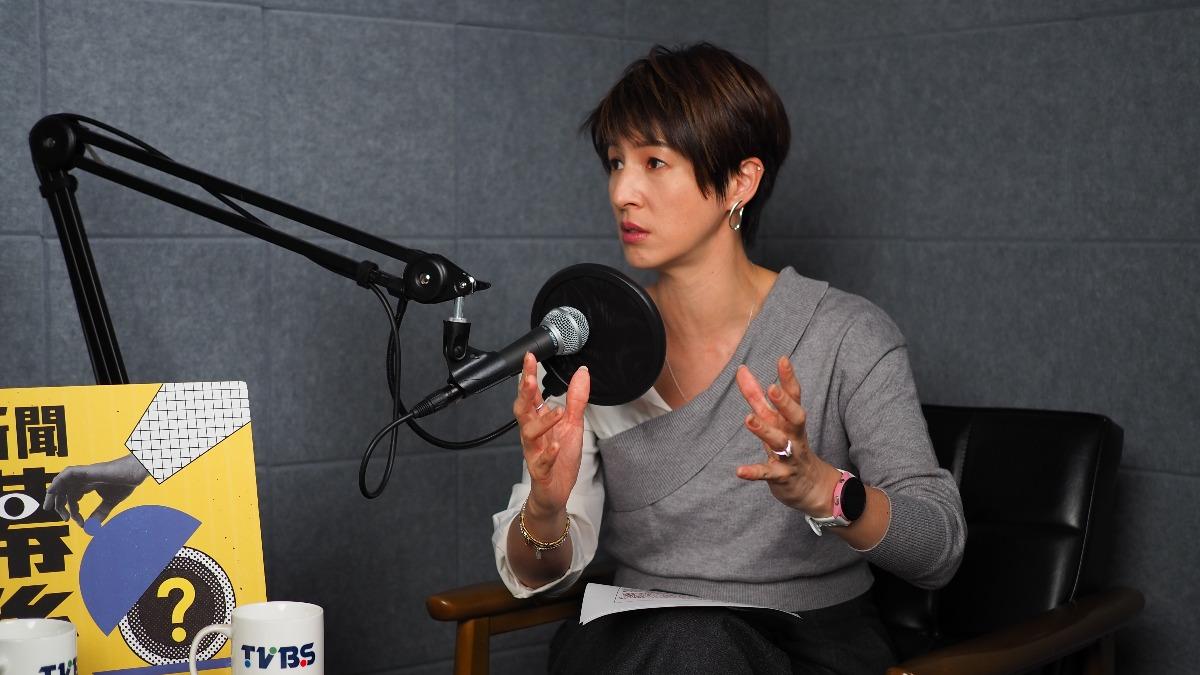 主持人談起體保生課業上跟不上其他同學的問題。(圖/新聞幕後提供)