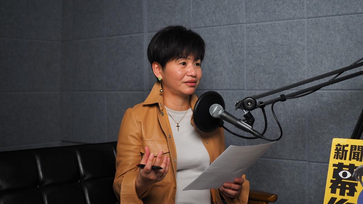 TVBS資深製作人呂佳穎也談起兒子是體育班的心路歷程。(圖/新聞幕後提供)