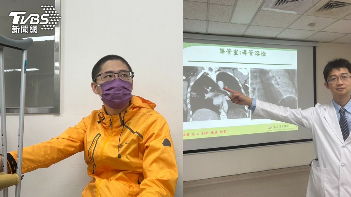 台中市一名34歲的林姓男子，洗完澡肺栓塞失去呼吸心跳。（圖／林冠丞攝）