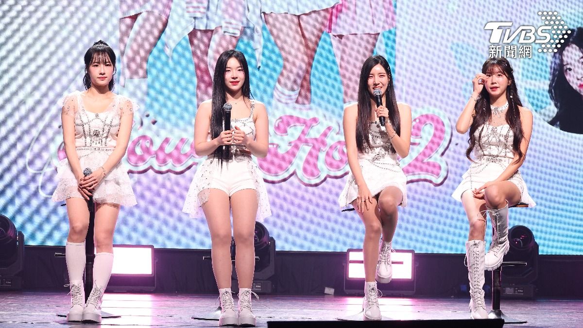 南珉貞（右二）坦言膝蓋不適。（圖／張哲鳴攝）