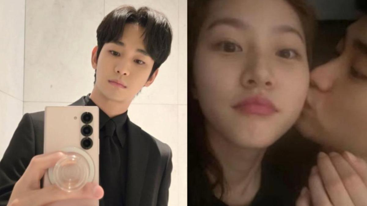 金秀賢、金賽綸戀情負面新聞鬧得滿城風雨。（圖／摘自IG、橫豎研究所YouTube）