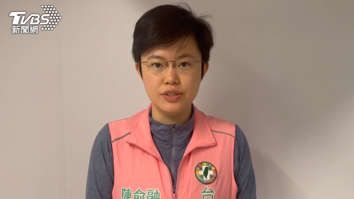 台中市議員陳俞融。（圖／TVBS）