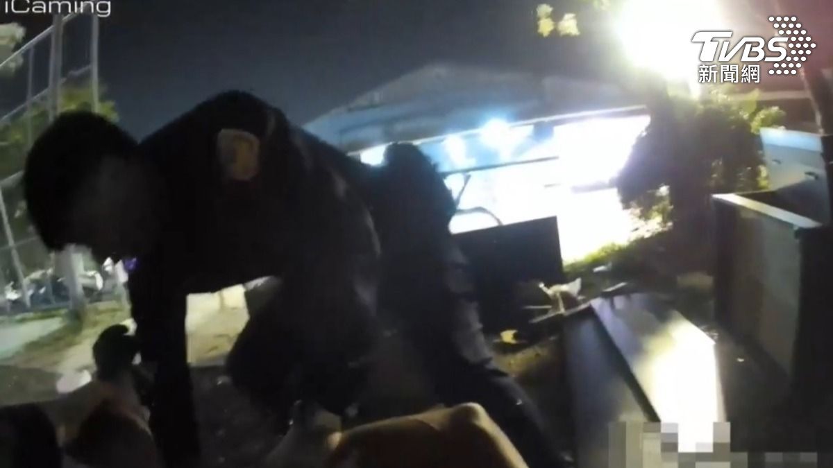 警方日前發現一名疑似蘇男的男子。（圖／TVBS）