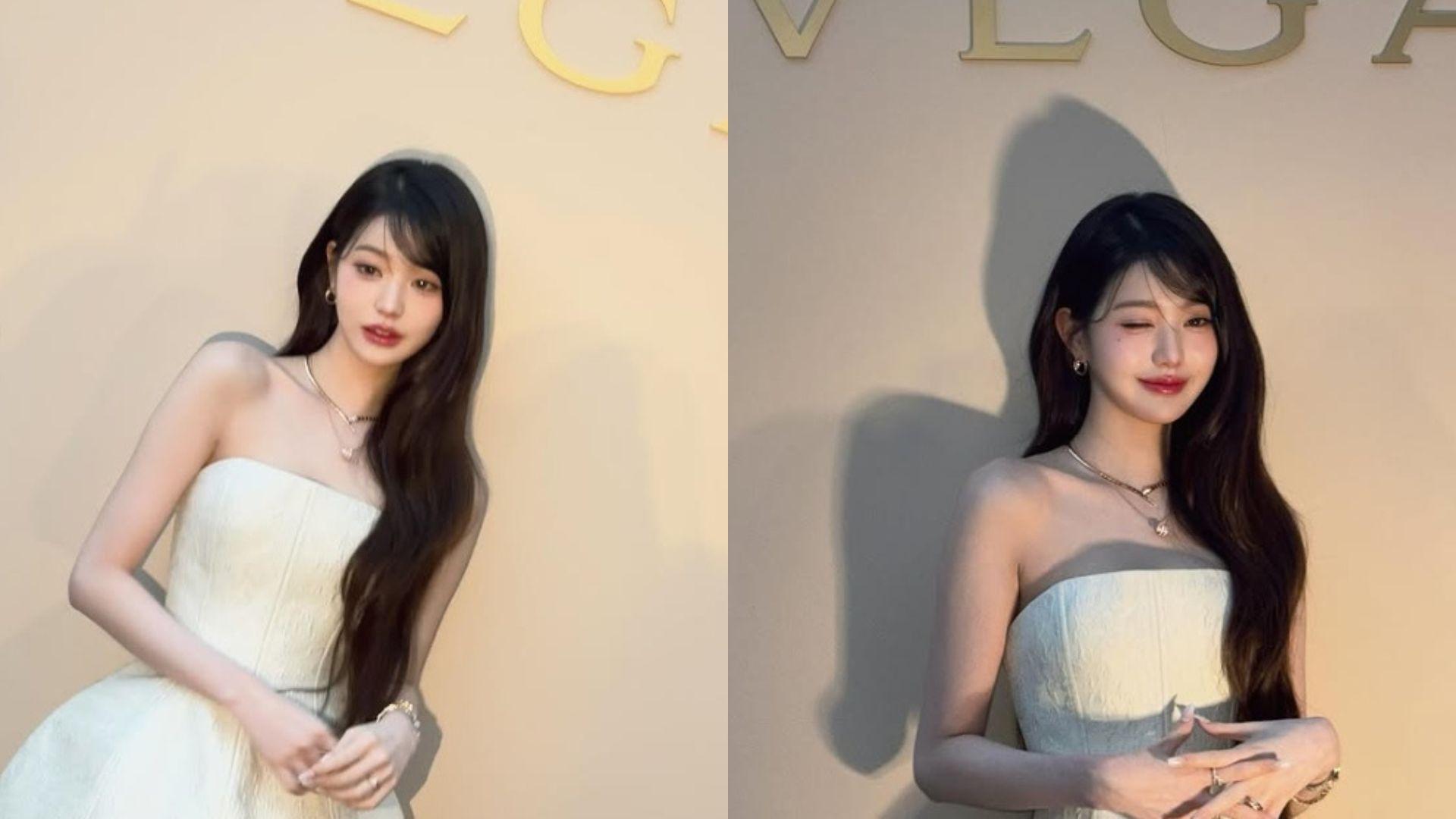 粉絲盛讚張員瑛「臉比珠寶還要閃耀」。（圖／翻攝自IG@for_everyoung10）