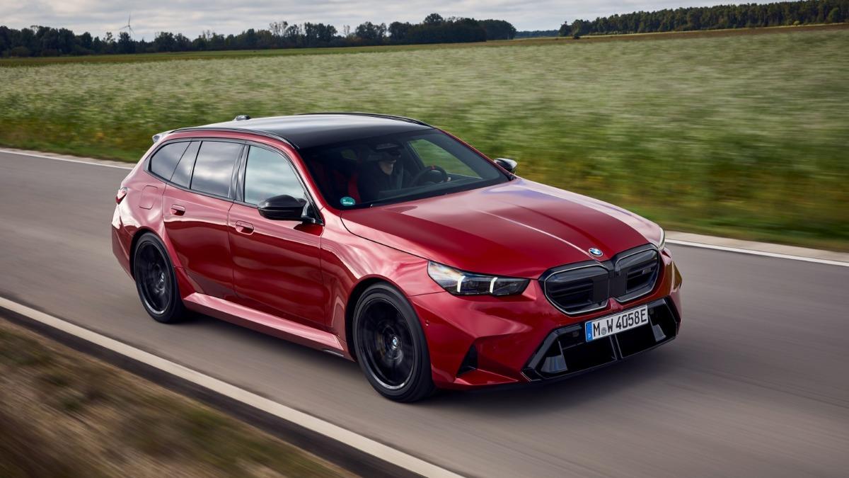 新世代BMW M5首度在美國市場推出旅行車。（圖／翻攝自BMW）