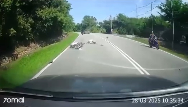 陳泓宇公開行車紀錄器影片。（圖／翻攝自陳泓宇臉書）