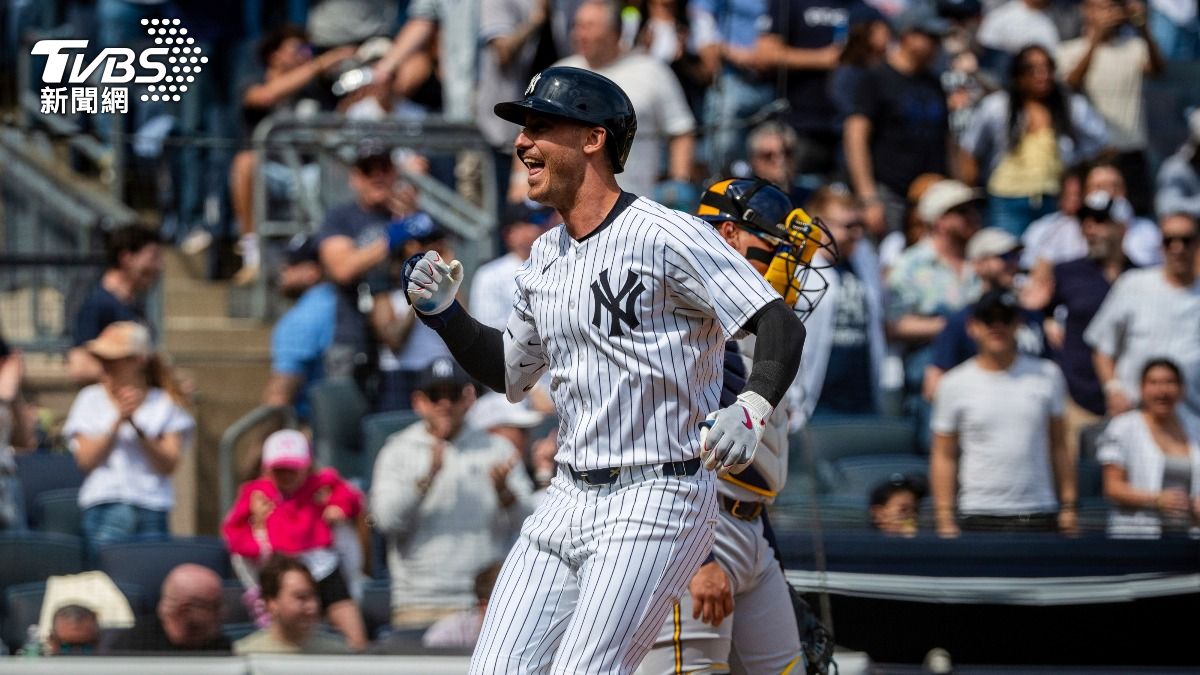 新加盟洋基的貝林傑開轟。（圖／達志影像美聯社）