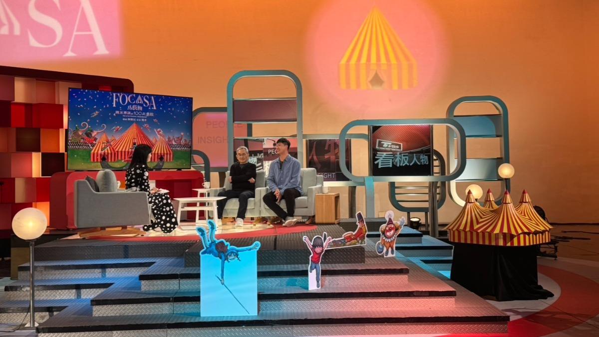 林智偉感性告白，表示林懷民比起老師更像父親。（圖／TVBS）