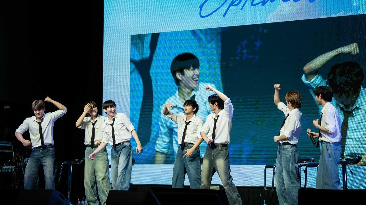 DKB俏皮跳起兒童神曲〈卡加布列島〉。（圖／Brave Entertainment、FU Entertainment、DJB提供）