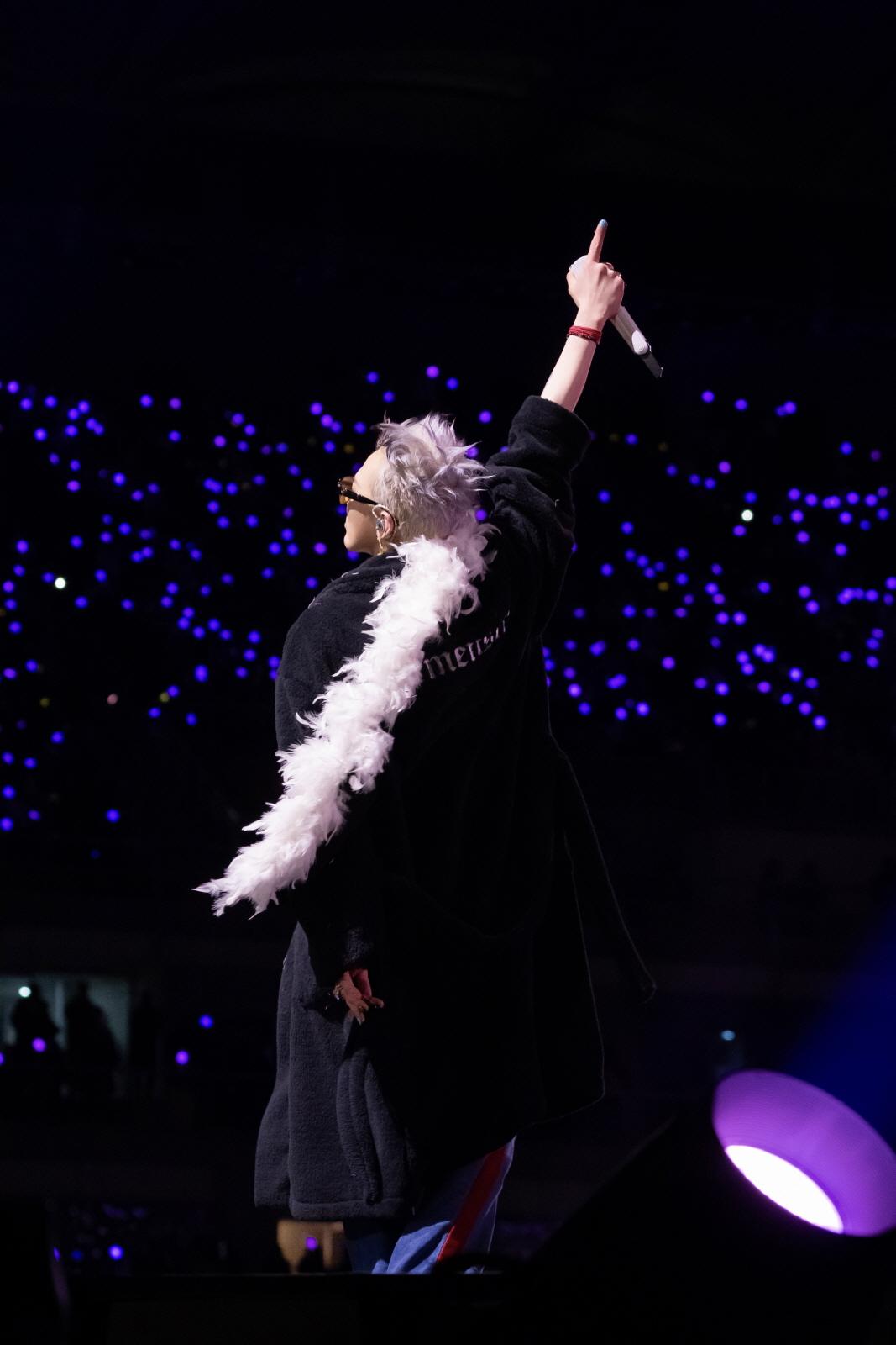 兩天累計有6萬名觀眾爭睹GD演唱會。（圖／Galaxy Corporation提供）