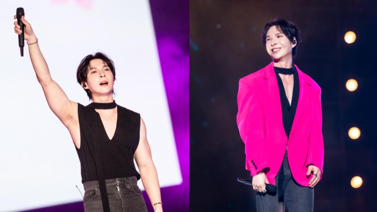 陳勢安帶來〈天后〉等夯曲，穿著也相當有誠意。（圖／寬寬整合行銷提供）