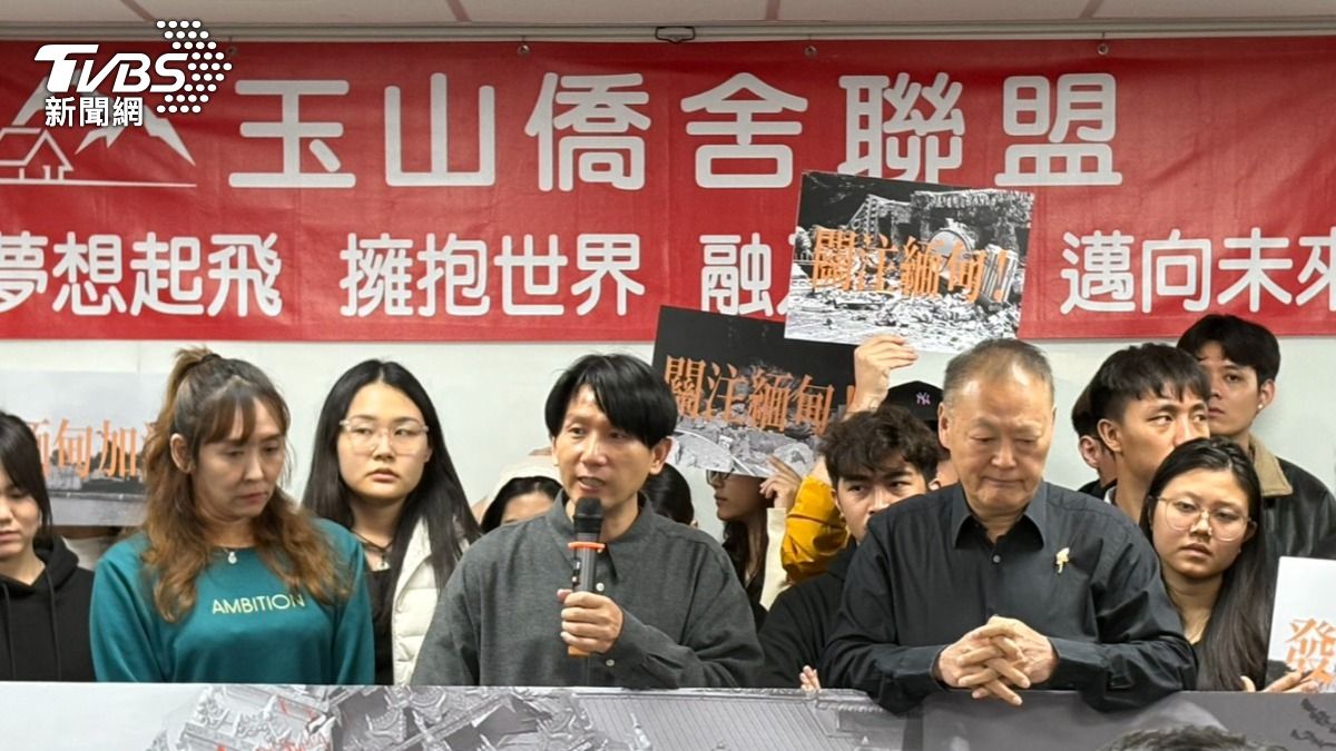 趙德胤看到家園受創很恐懼。（圖／謝毅攝）