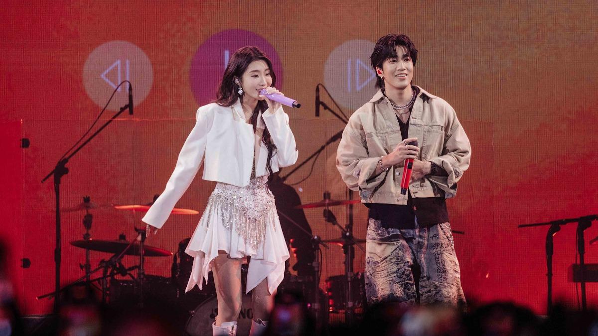 陳華第一天找來婁峻碩當嘉賓。（圖／KKLIVE提供）