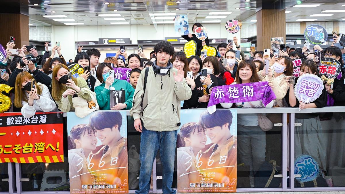 日本男星赤楚衛二為新片來台宣傳。（圖／天馬行空提供）