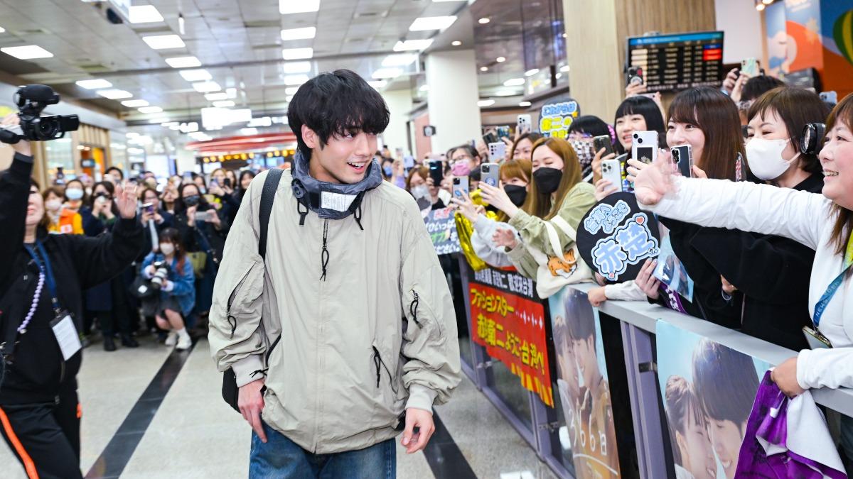 日本男星赤楚衛二為新片來台宣傳。（圖／天馬行空提供）