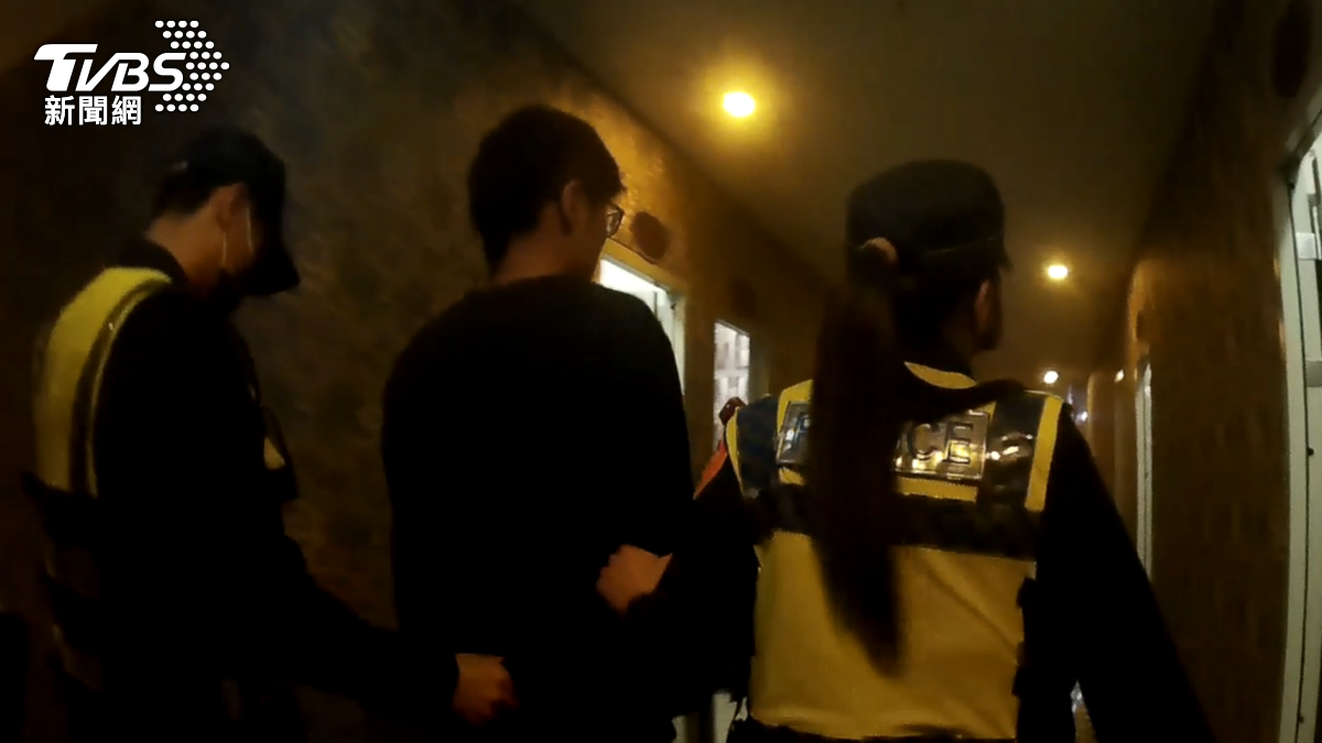 陳男為詐欺通緝犯。（圖／TVBS）