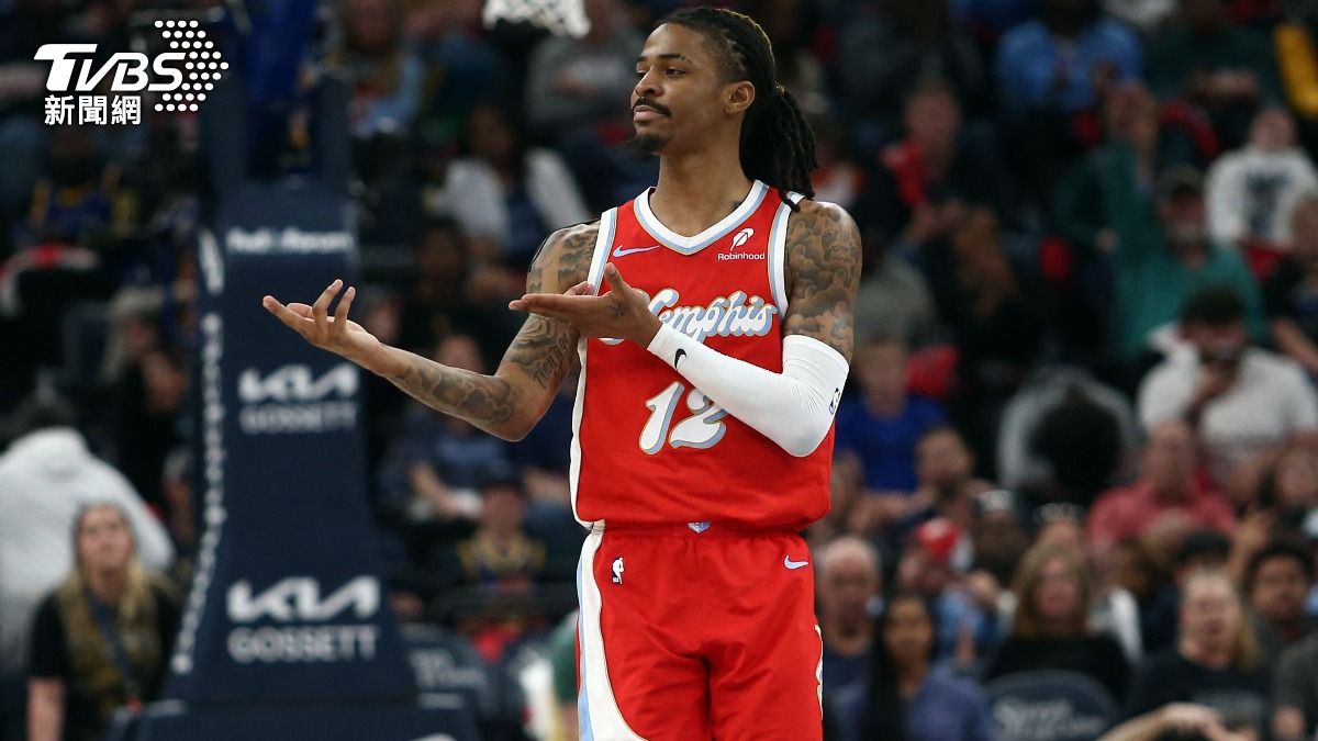 莫蘭特拿下36分可惜無緣帶隊贏球。（圖／達志影像路透社）