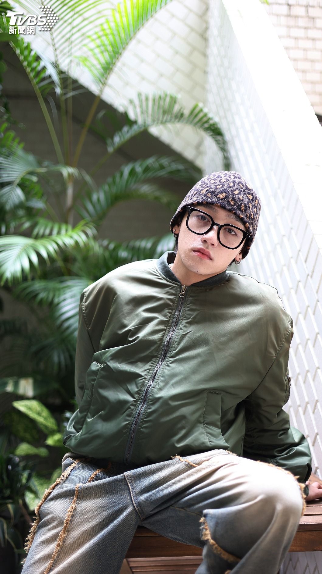 小潘罹患妥瑞氏症。（圖／張哲鳴攝）