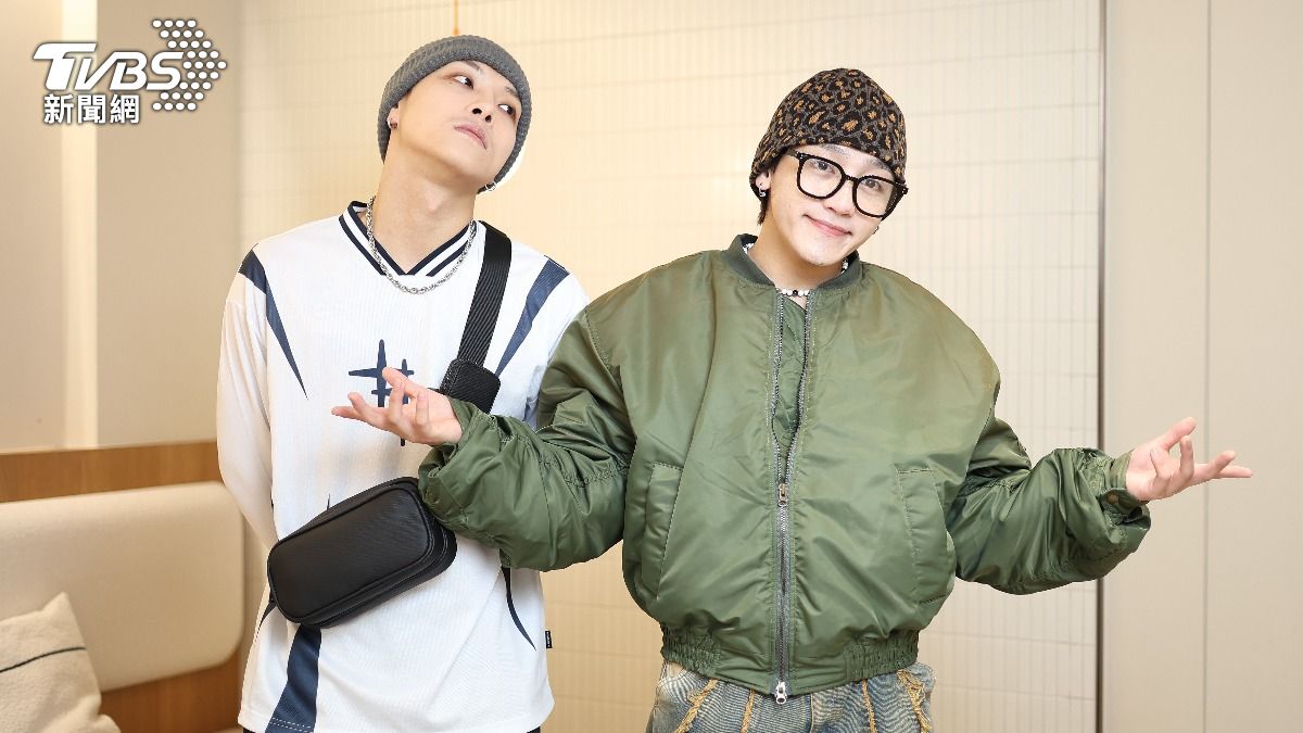 洪暐、小潘私下很愛打鬧。（圖／張哲鳴攝）