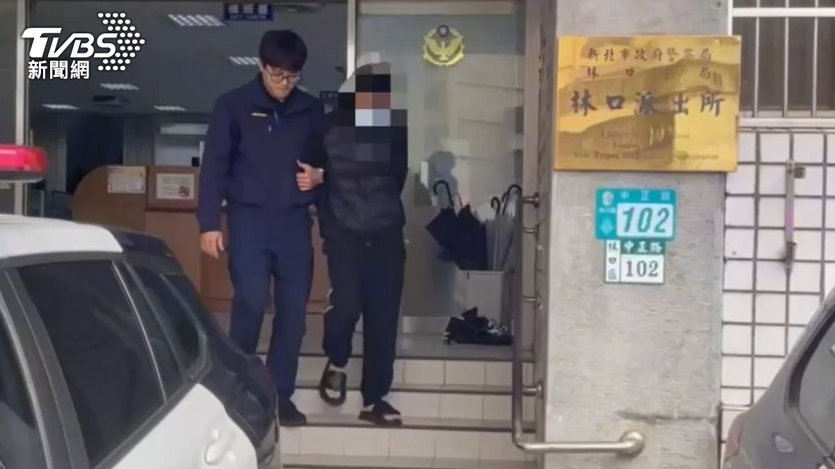 胡姓毒蟲被警方移送法辦。（圖／TVBS）