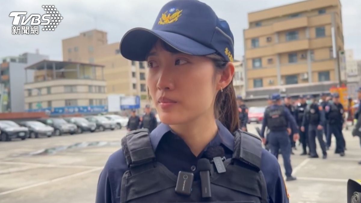 女警李靖宣。（圖／TVBS）