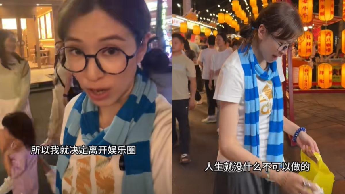 陳思齊找不到工作，決定擺攤。（圖／翻攝自陳思齊抖音）