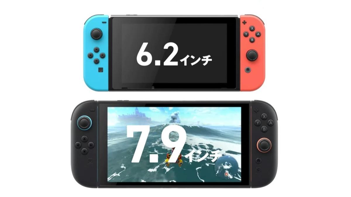 Switch 2螢幕來到7.9吋，而且1080p。