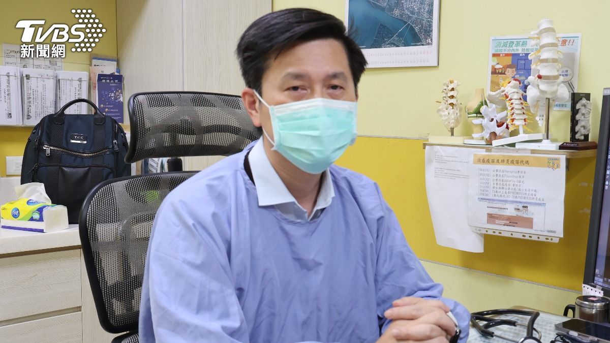 員榮醫療體系員榮醫院醫療副院長、胸腔內科涂川洲醫師解說花粉熱因應之道。（圖／TVBS）