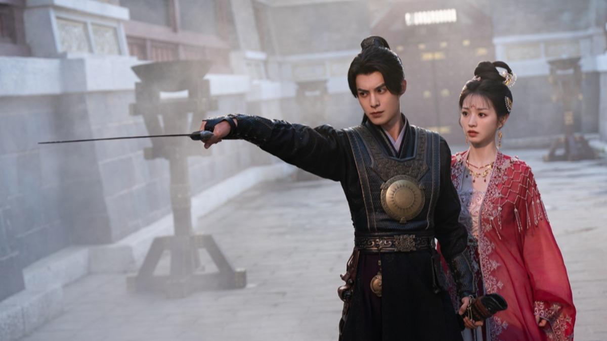 王鶴棣（左）首搭田曦薇（右）碰出絕佳CP感。（圖／愛爾達電視提供）