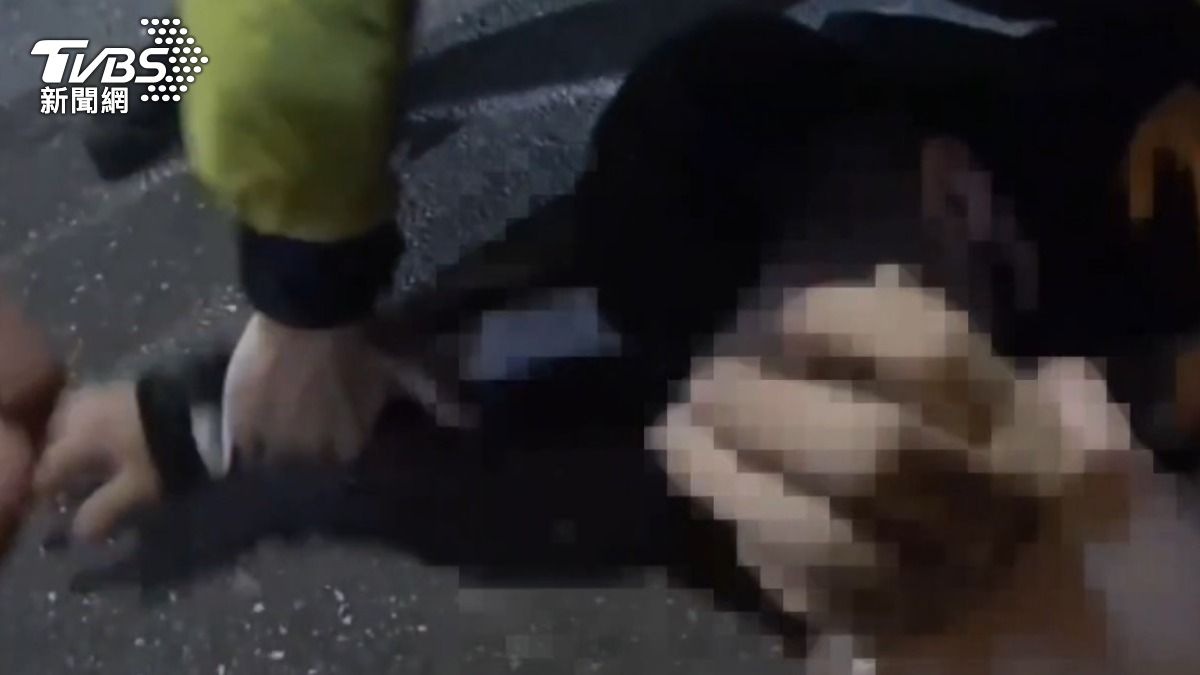 信義區今日凌晨發生一起糾紛案。（圖／TVBS）
