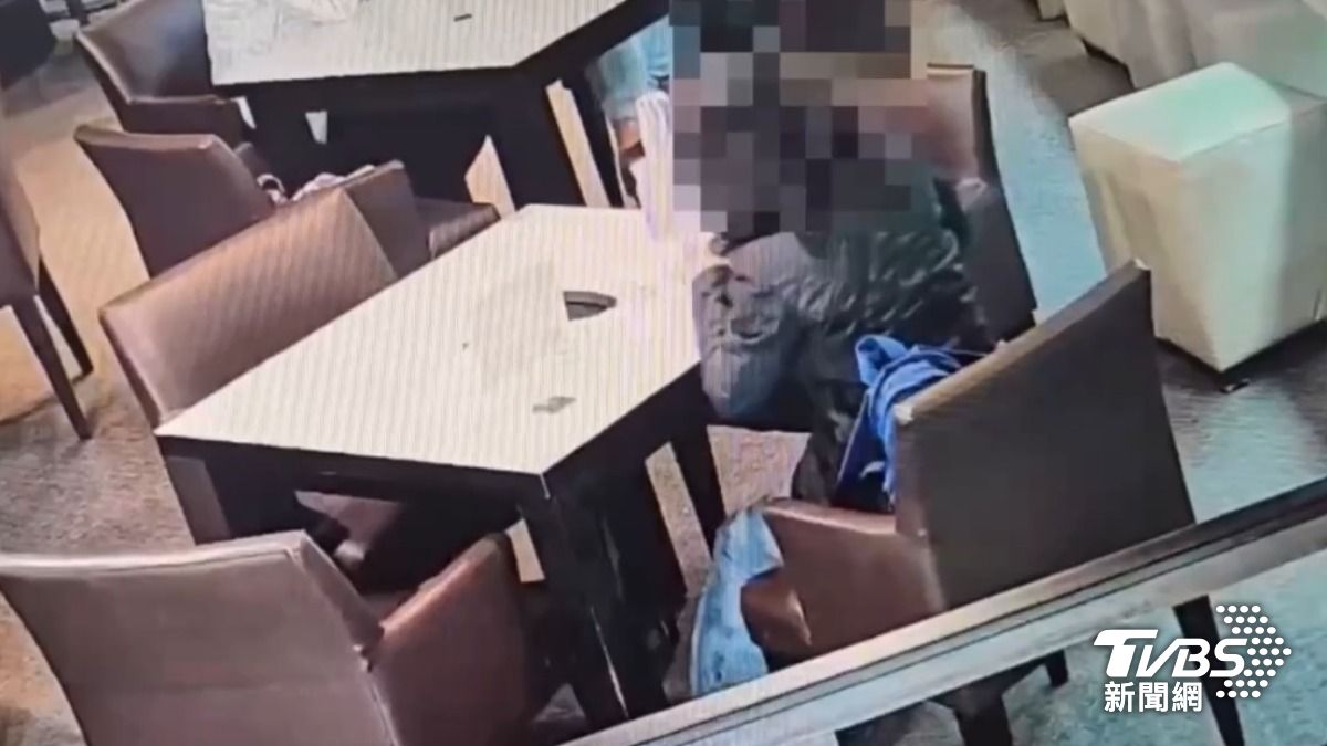 為避免起疑，黃婦向店家購買便當內用。（圖／TVBS）