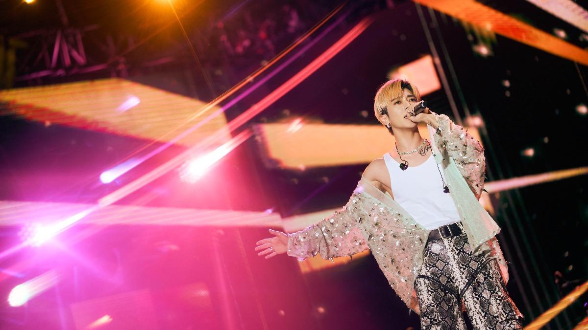 畢書盡很久沒來媽祖之光唱歌。（圖／索尼音樂提供）