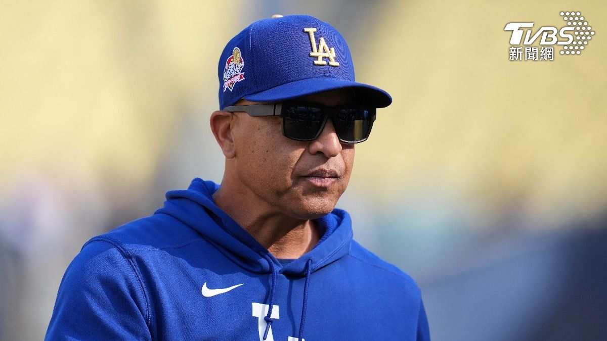 道奇總教練羅伯茲。（圖／達志影像路透社）