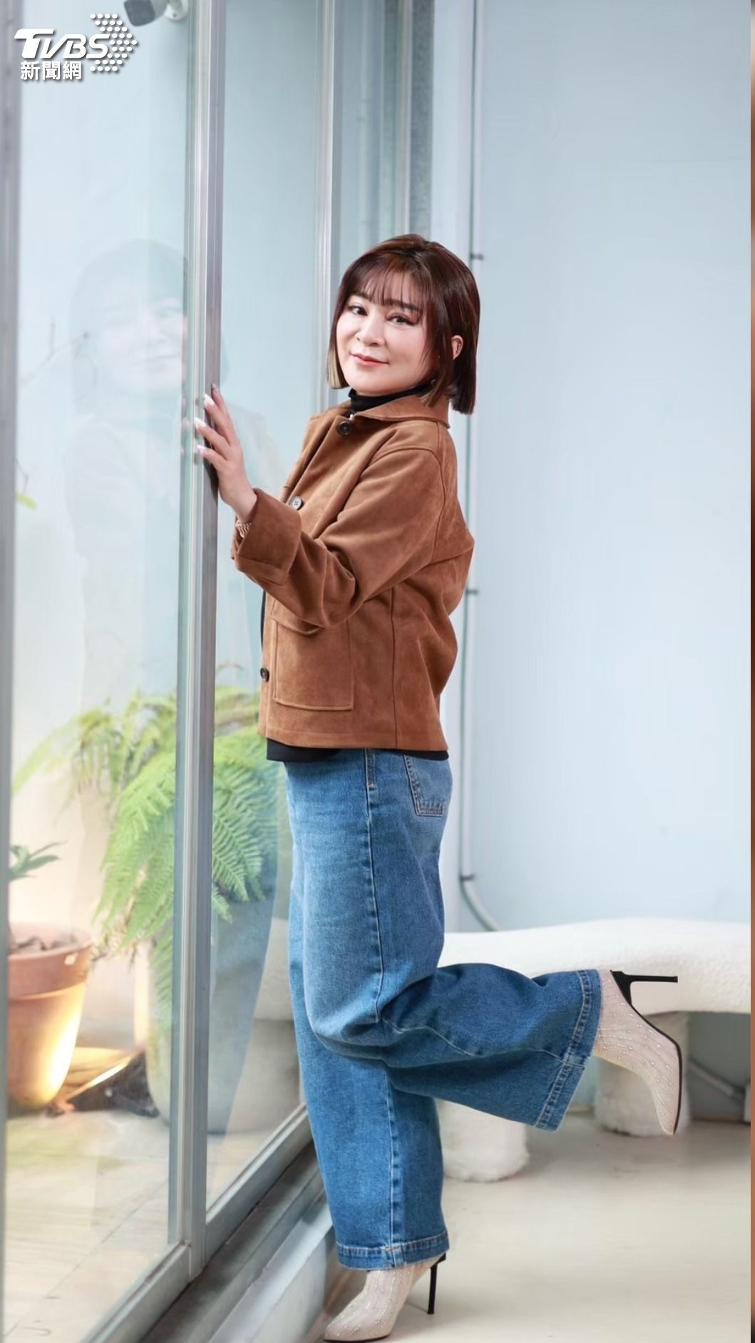 王彩樺開始要選擇工作。（圖／黃城碩攝）