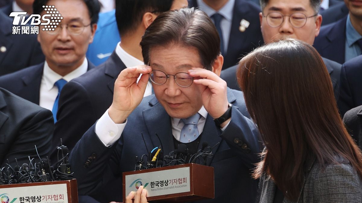 韓國在野黨「共同民主黨」黨魁李在明。（圖／達志影像美聯社）