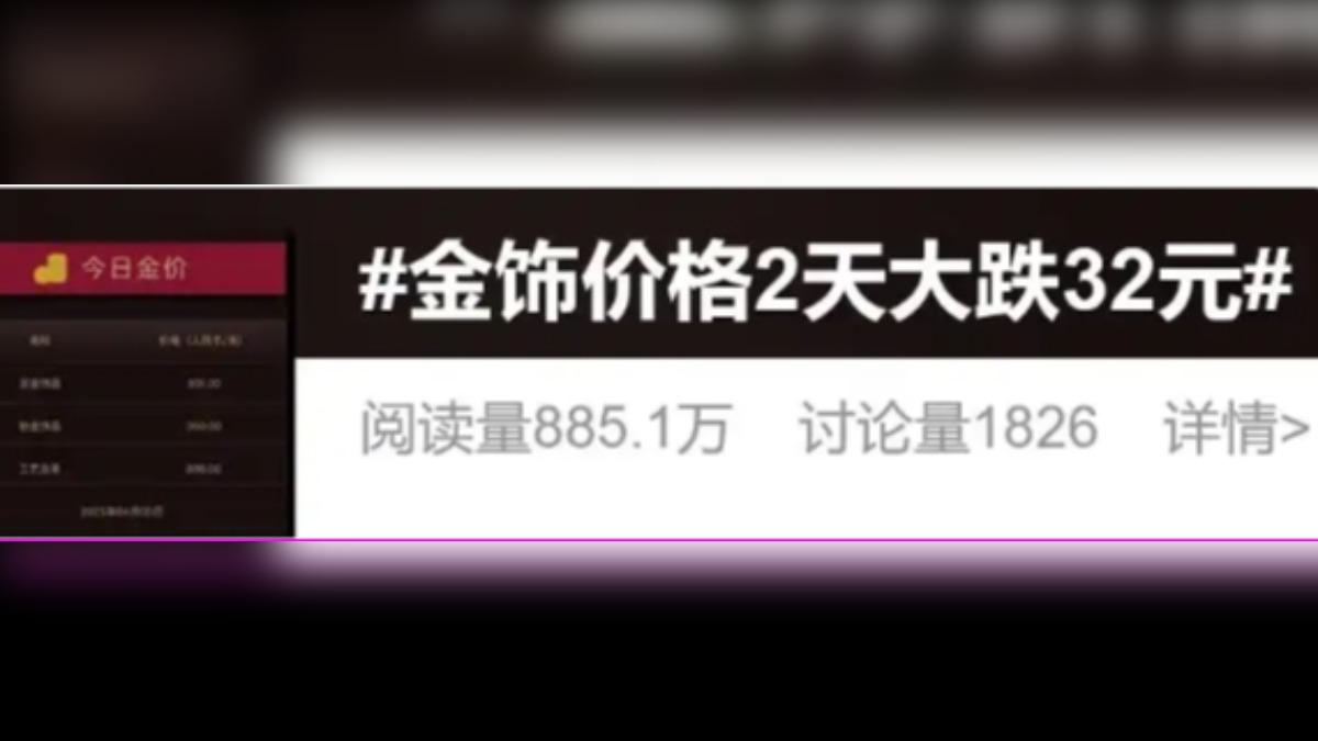 金價大跌！陸民搶購排長龍店家限購│TVBS新聞網