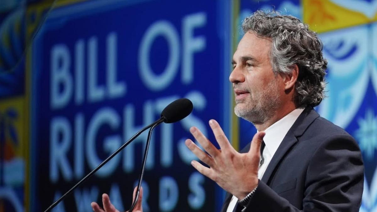 馬克魯法洛多次出席政治活動。（圖／翻攝自IG）