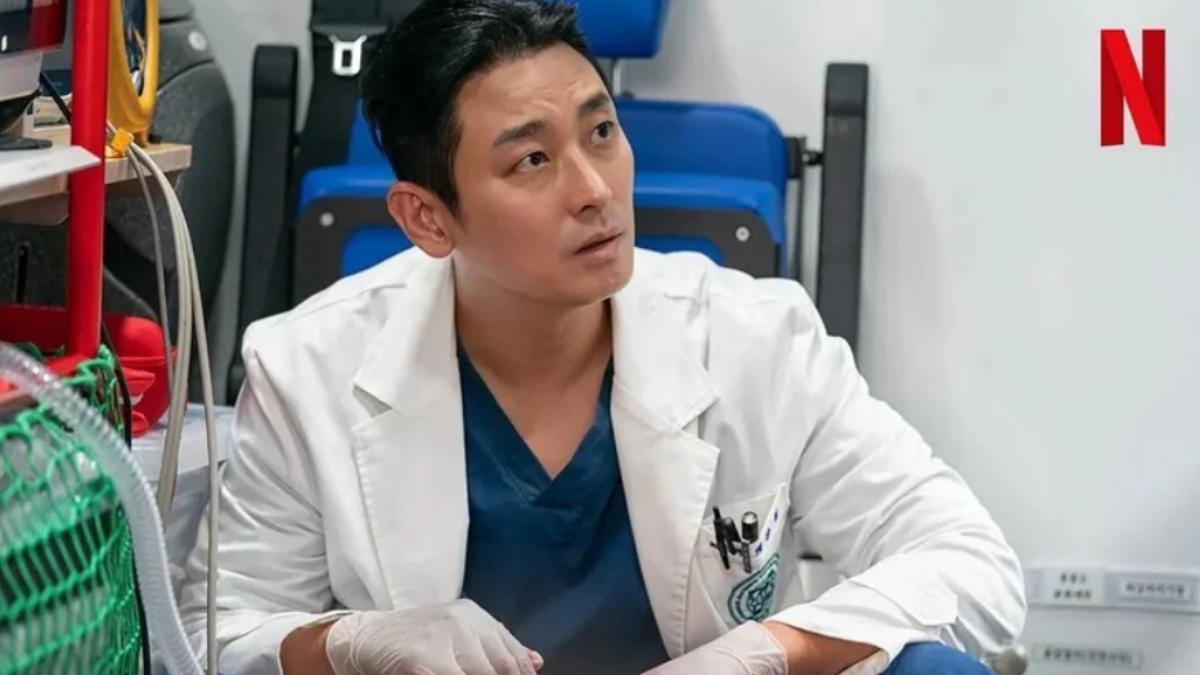 朱智勛以《外傷重症中心》入圍視帝。（圖／翻攝自Netflix）