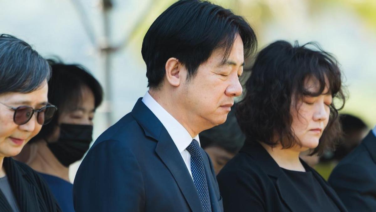 Taiwan mourns pope, stresses 83-year diplomatic ties (Courtesy of Lai Ching-te Taiwan to send delegation to Pope Francis funeral