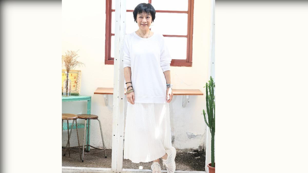 張艾嘉領取「金桑樹終身成就獎」，現身曝近況。（圖／記者張哲鳴攝影）