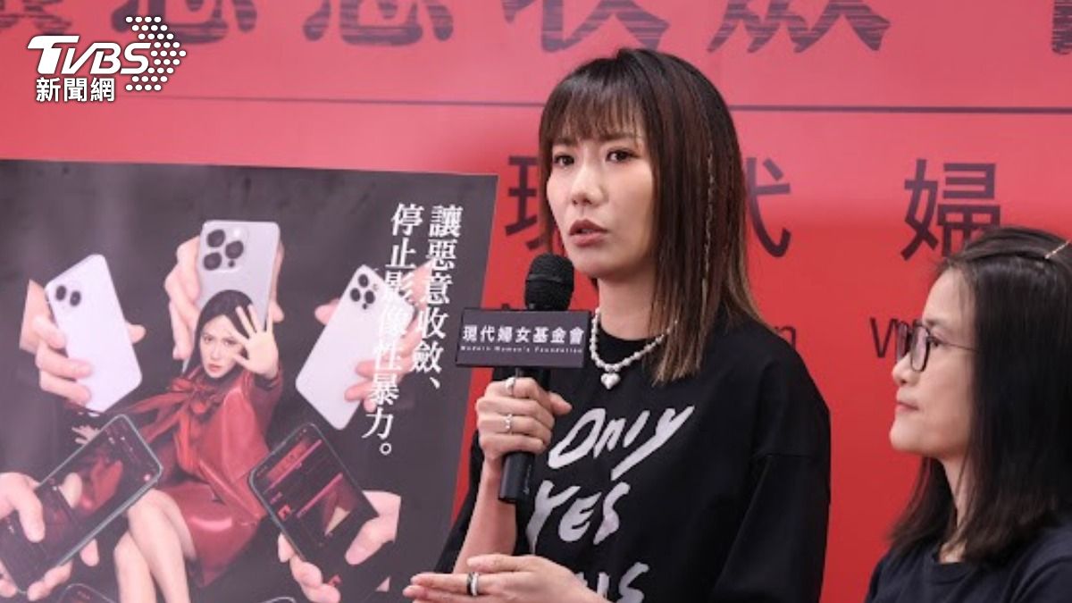 大牙擔任現代婦女基金會倡議大使。（圖／陳郁文攝）